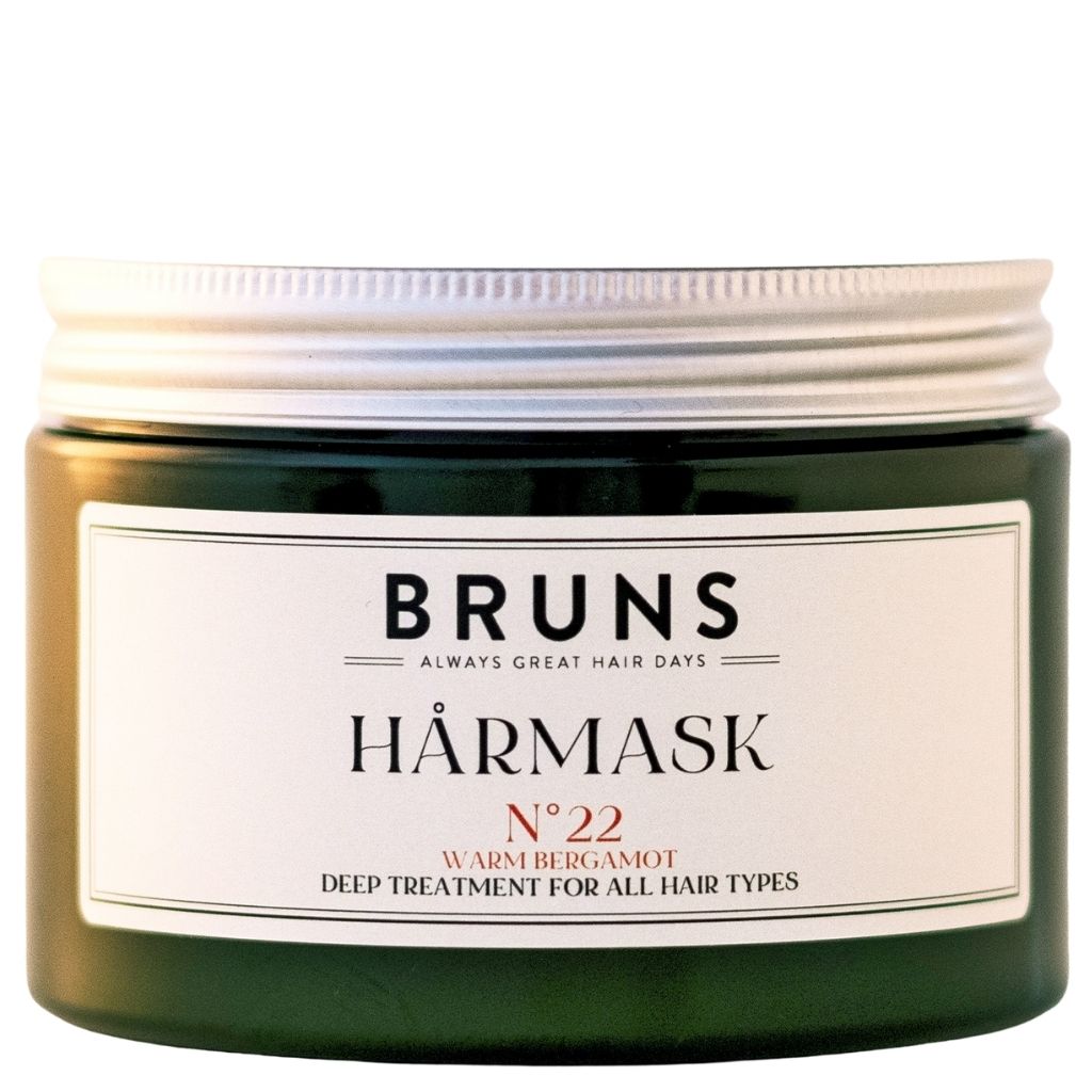 BRUNS Products Nr22 Warm Bergamot Hårmask Bergamotti Hiusnaamio 350ml