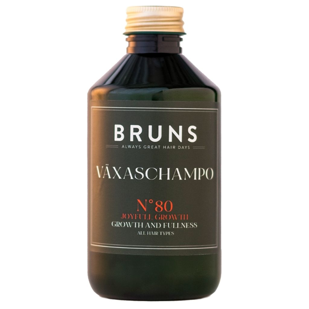 BRUNS Products Nr80 Joyful Growth Shampoo Hiusten kasvua edistävä shampoo 300ml