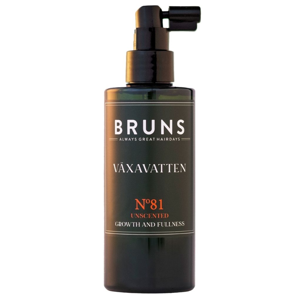 BRUNS Products 81c Unscented Growth Water Hiusten kasvua edistävä hajusteeton hiusvesi 200ml