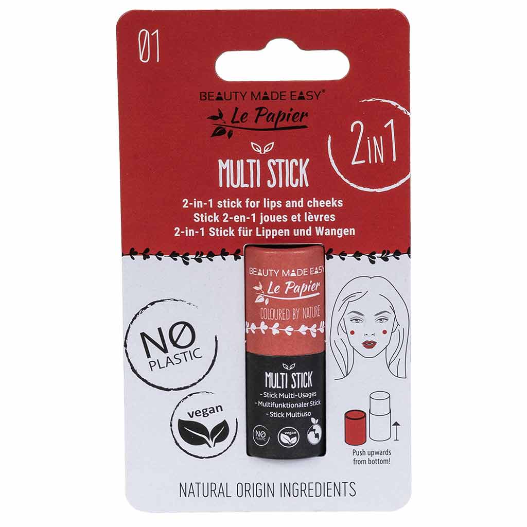 Beauty Made Easy Multi-Stick 6g - 01 Red