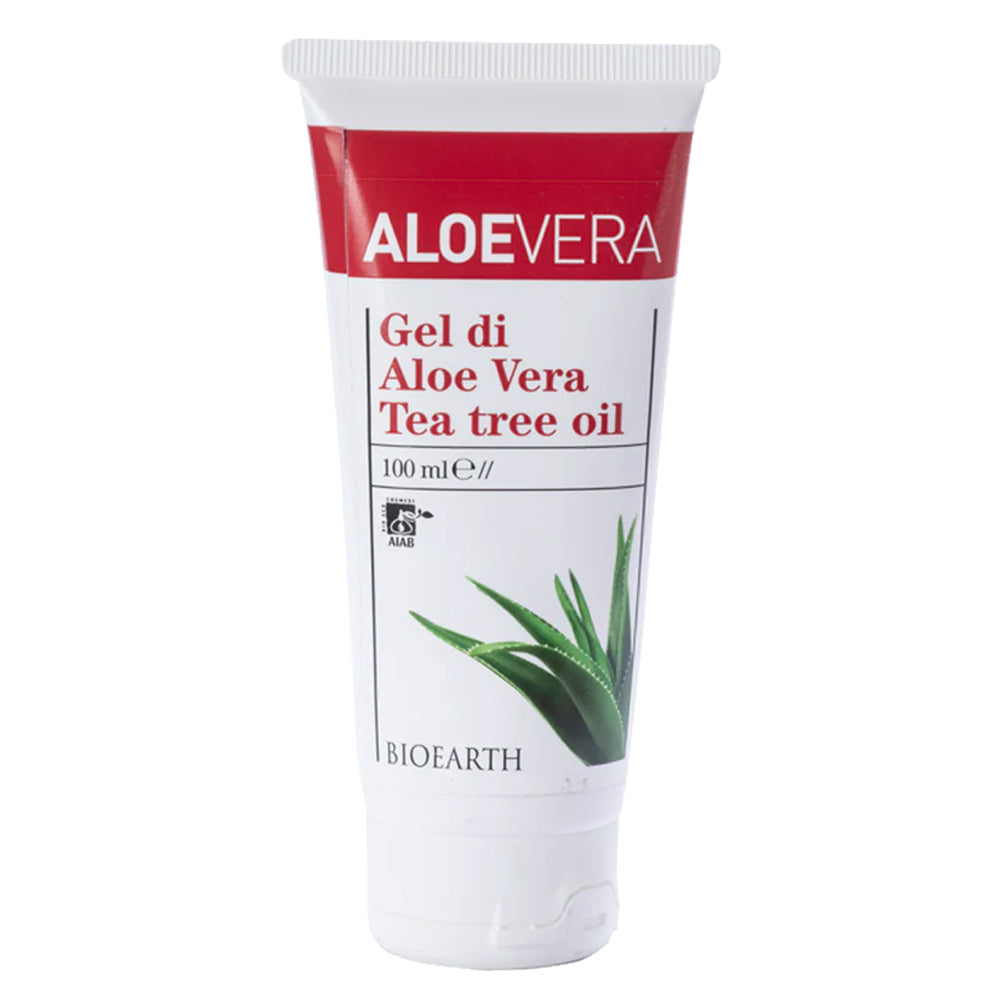 Bioearth Aloe Vera Gel with Organic Tea Tree oil geeli 100ml