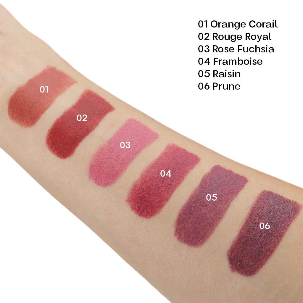 Born to Bio Organic Lipstick - Huulipuna 3,5g - Rouge Royal
