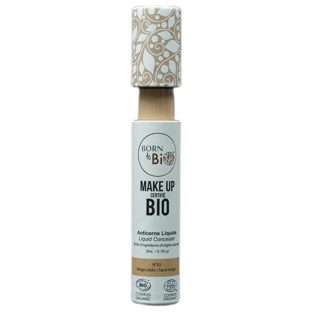 Born to Bio Organic Liquid Concealer - Nestemäinen peitevoide 3ml - Sandy Beige