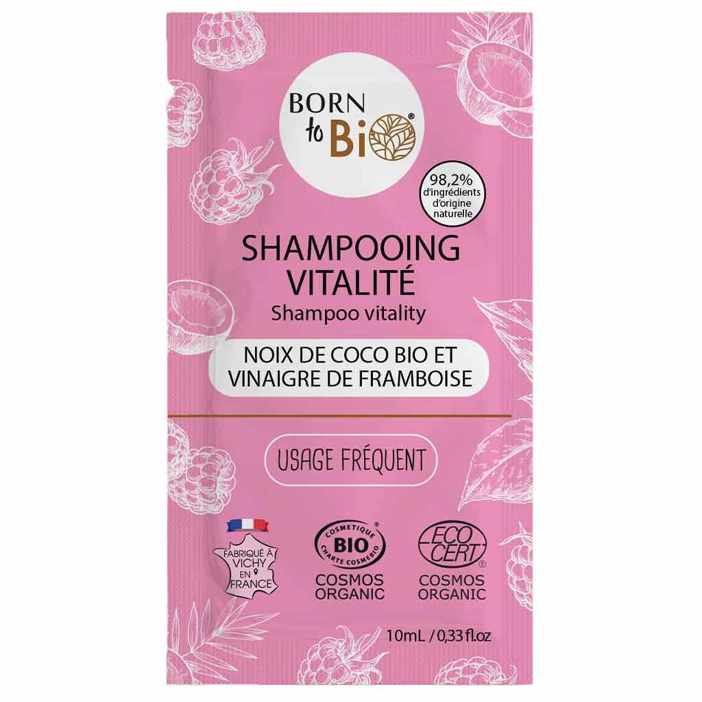 Born to Bio Vitality Shampoo Kaikille hiustyypeille Näyte 10ml