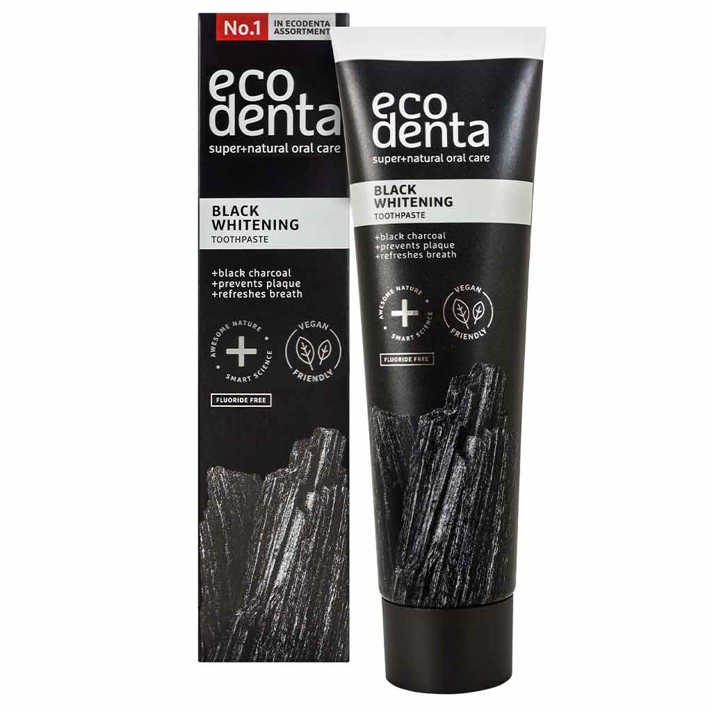 Ecodenta Black Whitening Hammastahna 100ml