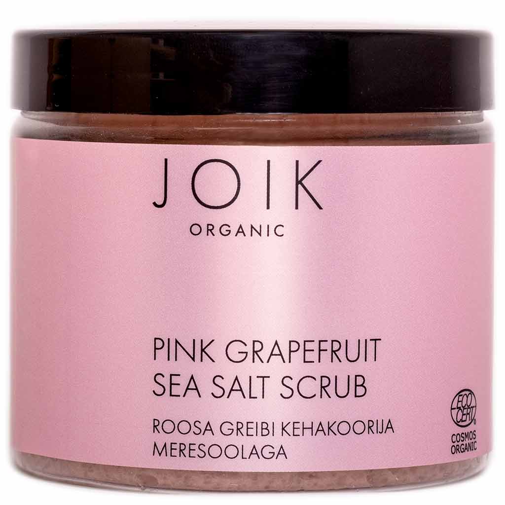 JOIK Organic Pink Grapefruit Sea Salt Scrub Vartalokuorinta 240g