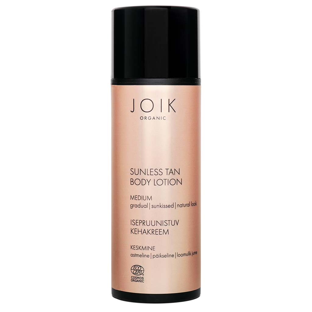 JOIK Organic Sunless Tan Body Lotion Itseruskettava voide 150ml Medium