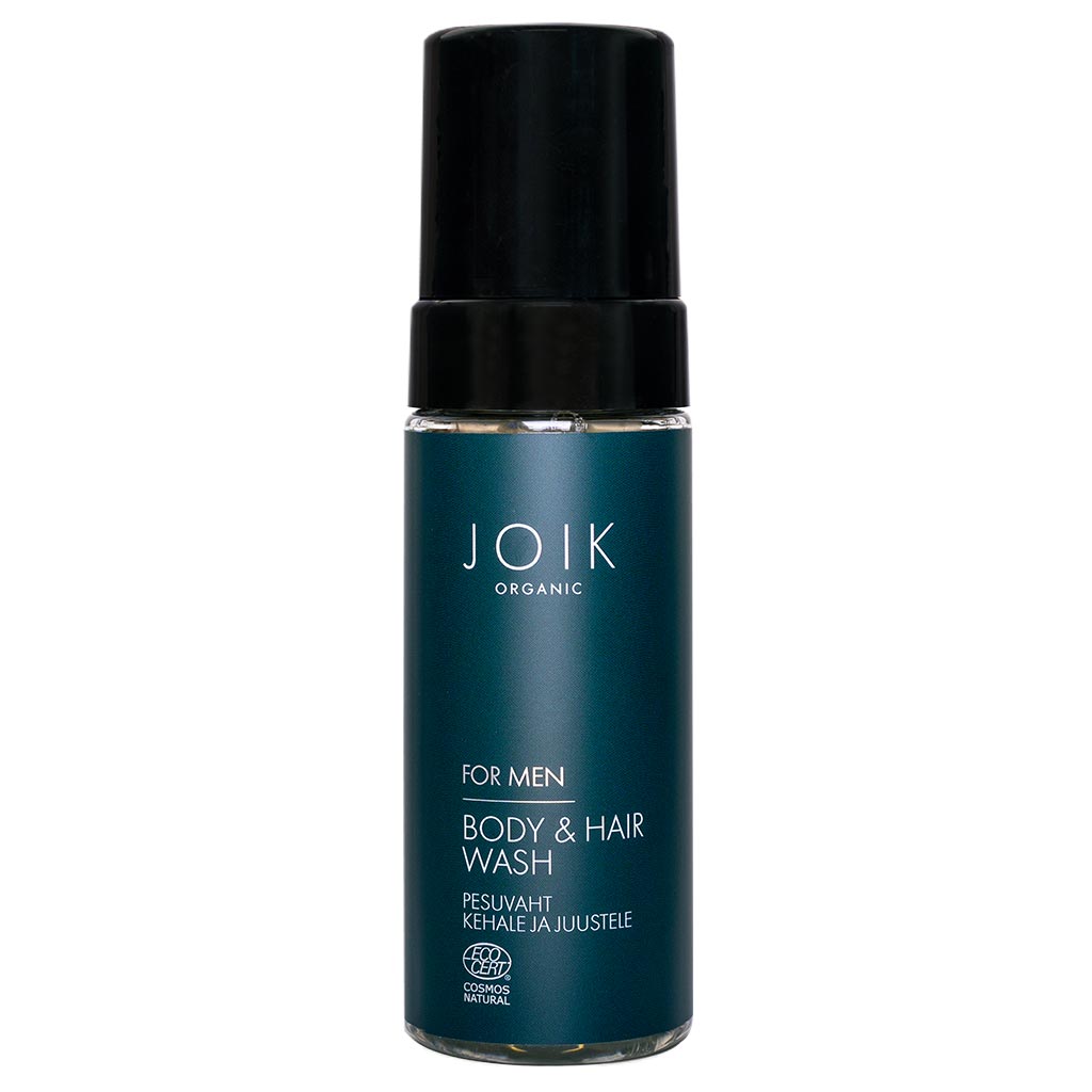 JOIK Organic for Men Body & Hair Wash Puhdistusaine hiuksille ja vartalolle 150 ml