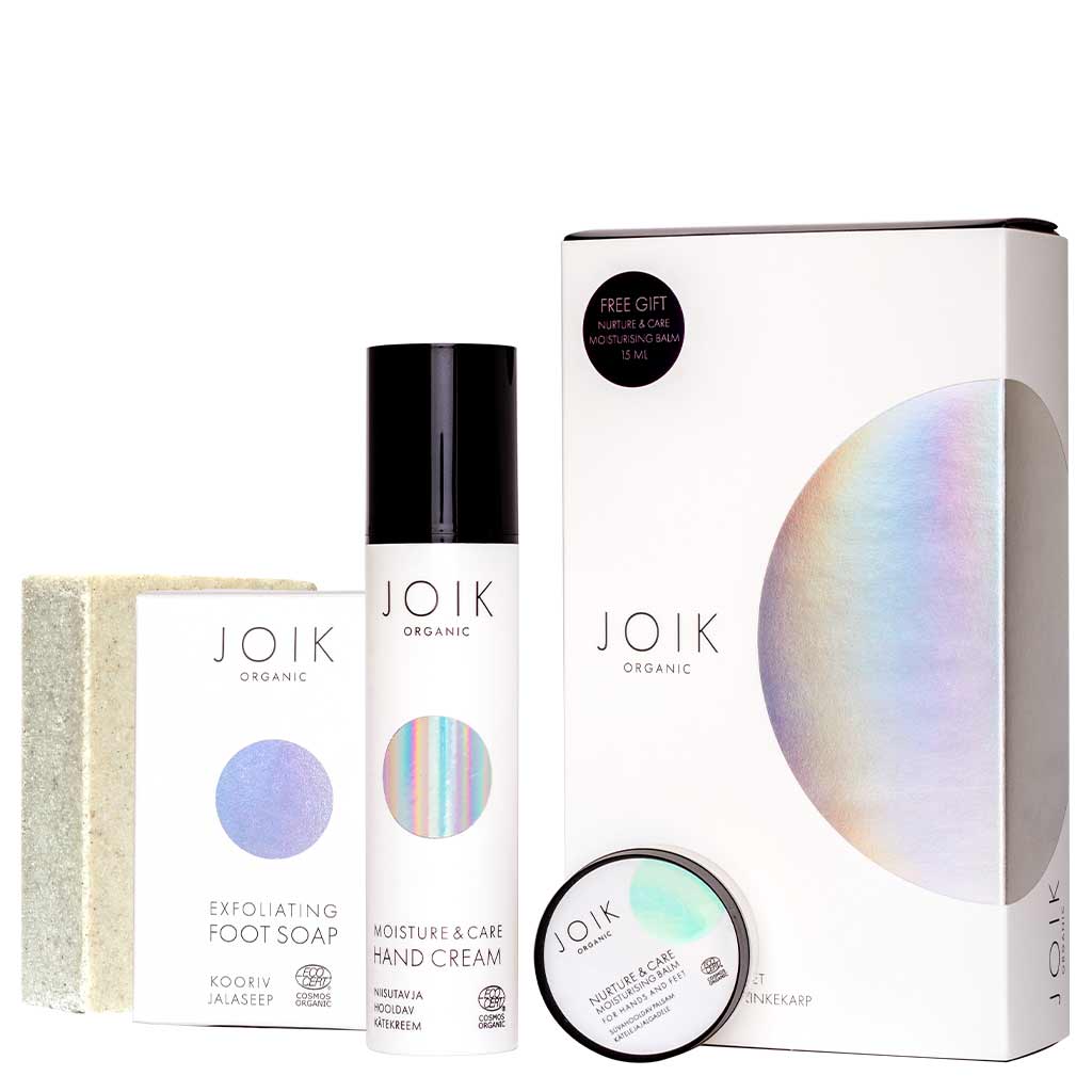 JOIK Organic Hand & Foot Care Gift Set -lahjapakkaus