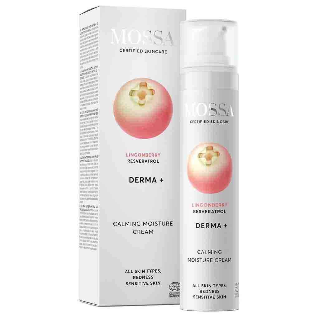 Mossa DERMA+ Calming Moisture Cream Rauhoittava Kasvovoide 50ml