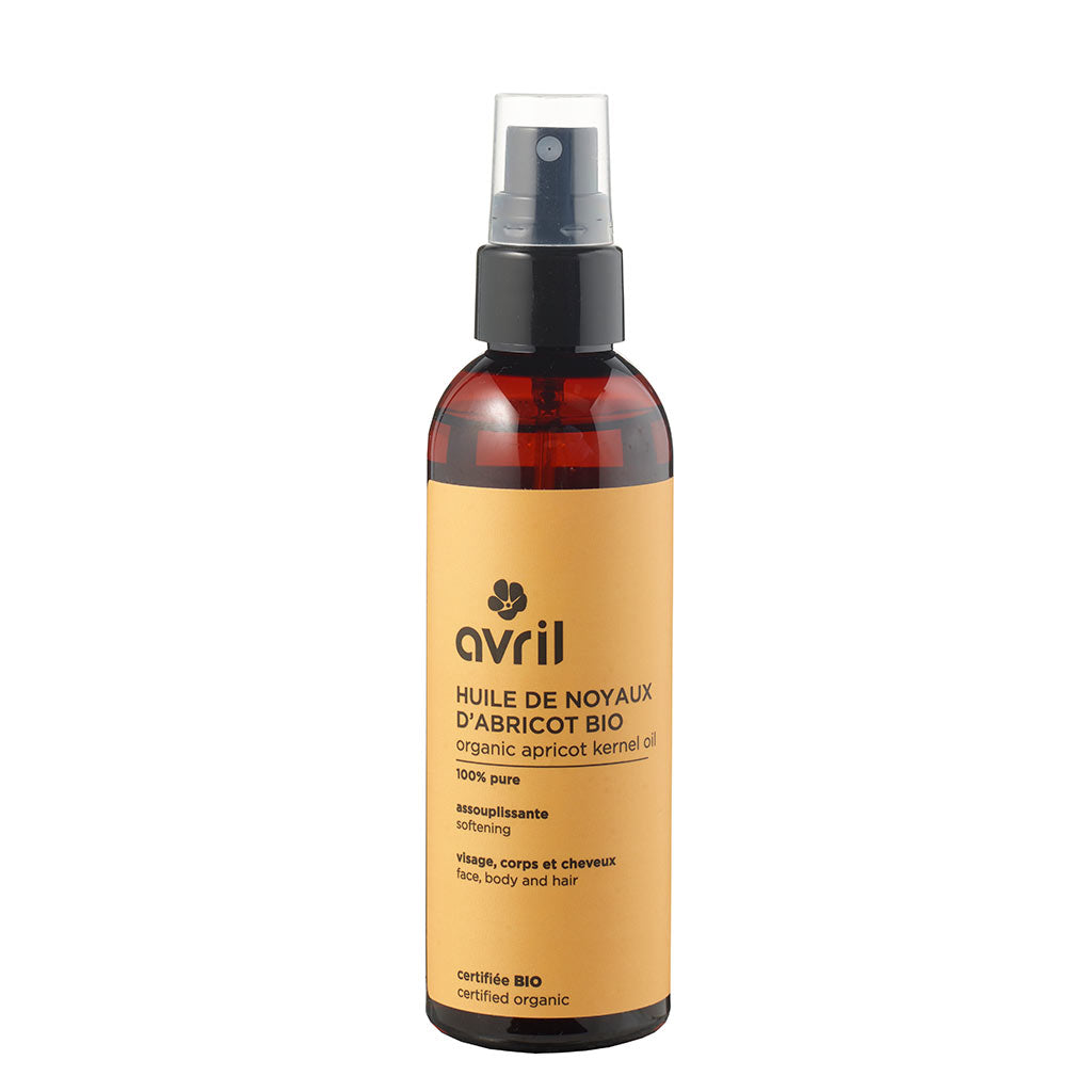 Avril Organic Apricot Kernel Oil Aprikoosinsiemenöljy 100ml