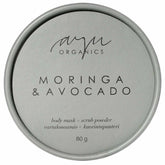 AYU Organics Moringa & Avocado vartalonaamiopuuteri 80g