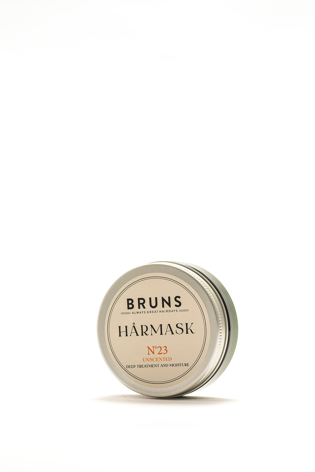 BRUNS Products Nr23 Unscented Hårmask Hajusteeton Hiusnaamio 350ml