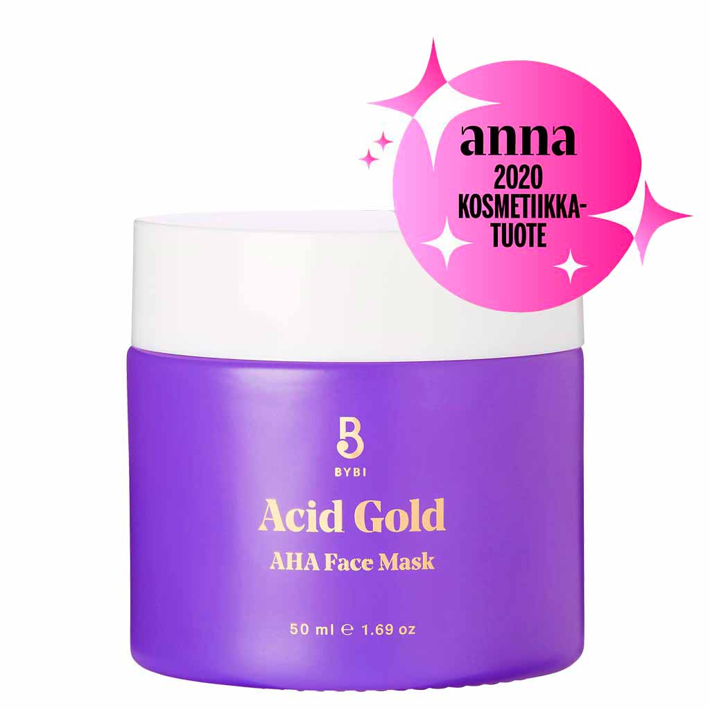 BYBI Beauty Acid Gold AHA Face Mask Kasvonaamio 50ml