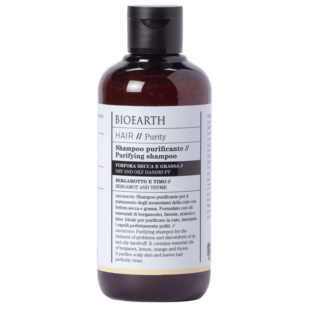 Bioearth HAIR 2.0 Purifying Shampoo Puhdistava hilseshampoo 250ml