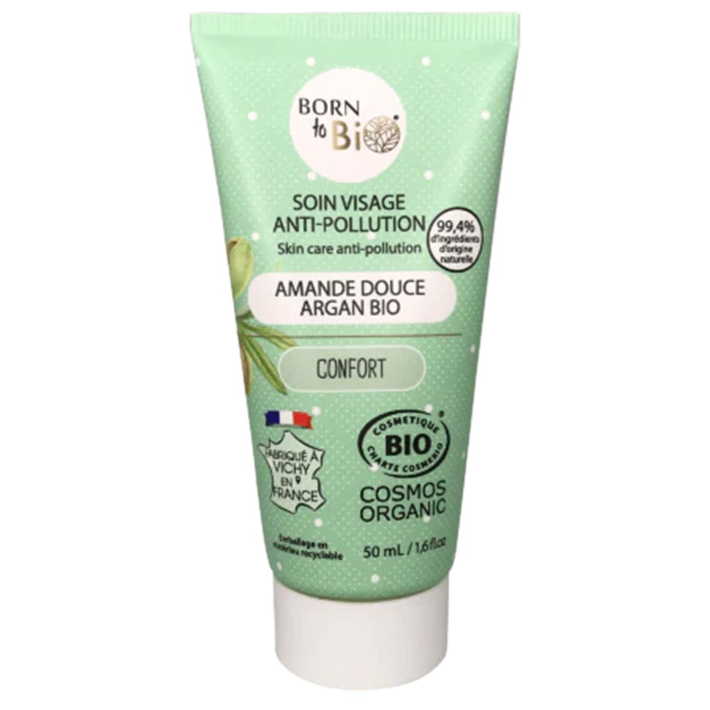 Born to Bio Antipollution Face Care for Normal Skin - Kasvovoide normaalille iholle 50ml