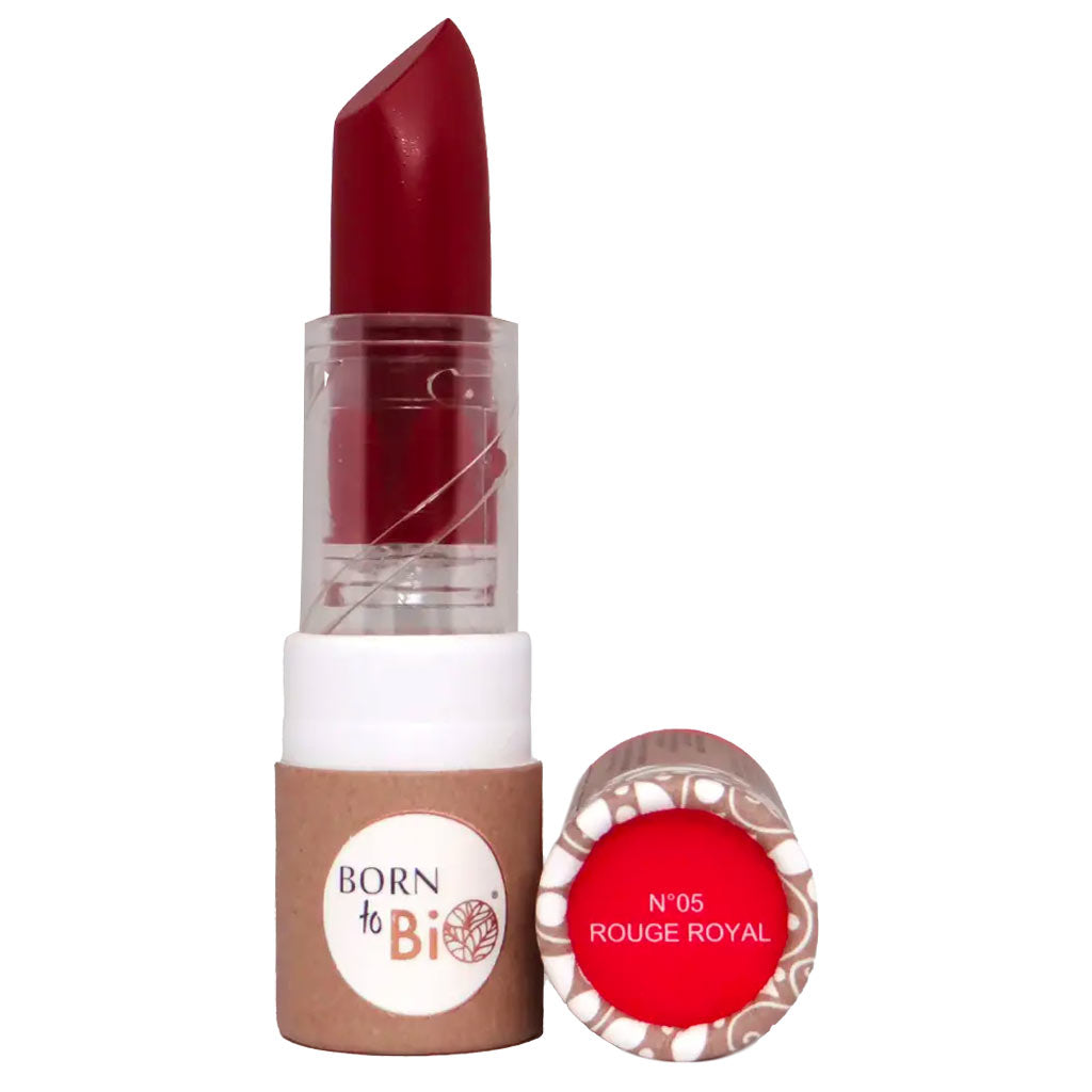 Born to Bio Organic Matt Lipstick - Mattahuulipuna 3,5g - Rouge Royal
