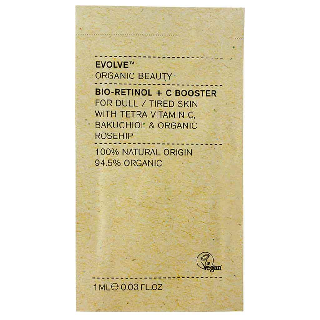 Evolve Organic Beauty Bio-Retinol + C Booster 1ml Näyte