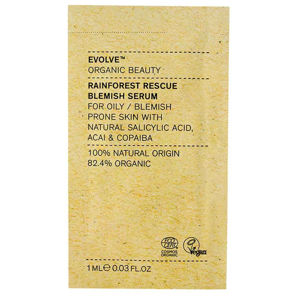 Evolve Organic Beauty Rainforest Rescue Serum Seerumi 1ml Näyte