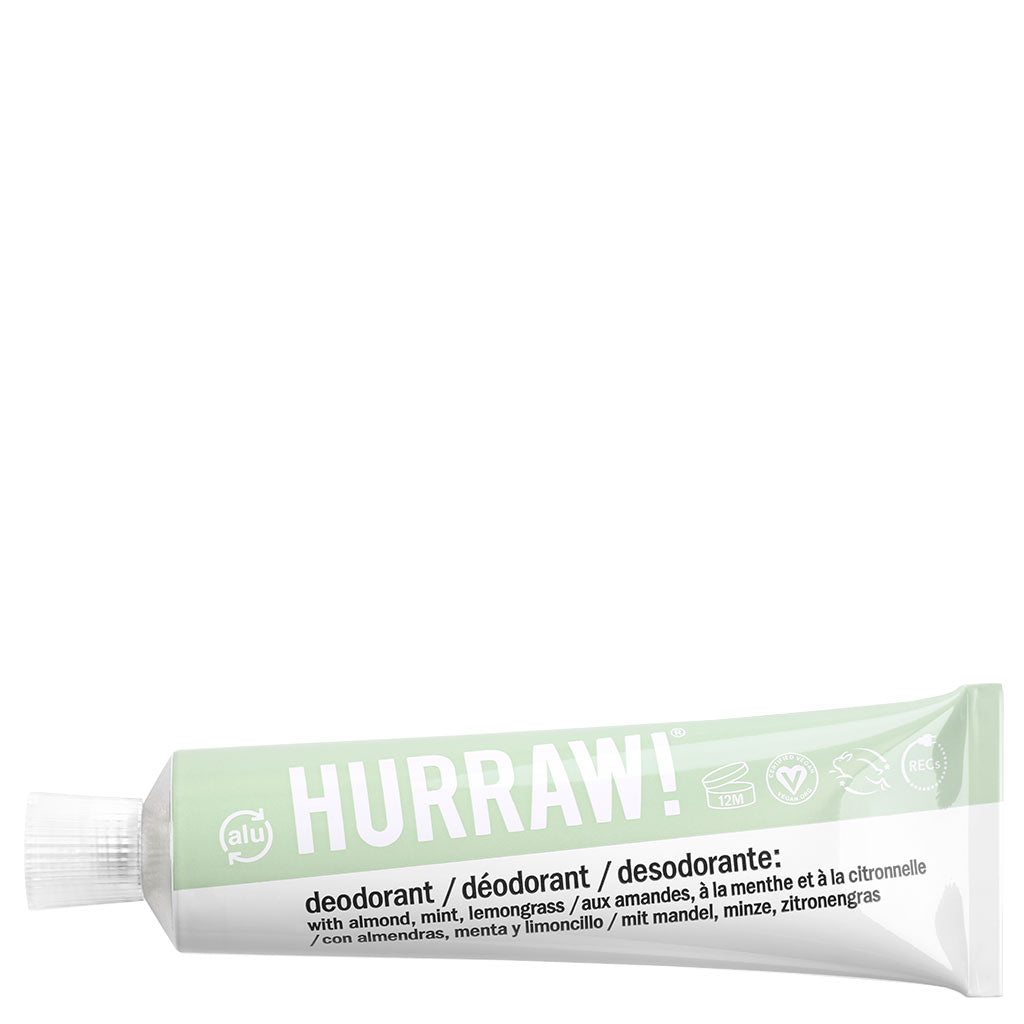 HURRAW! Balmunder Deodorantti - Almond Mint Lemongrass 30ml