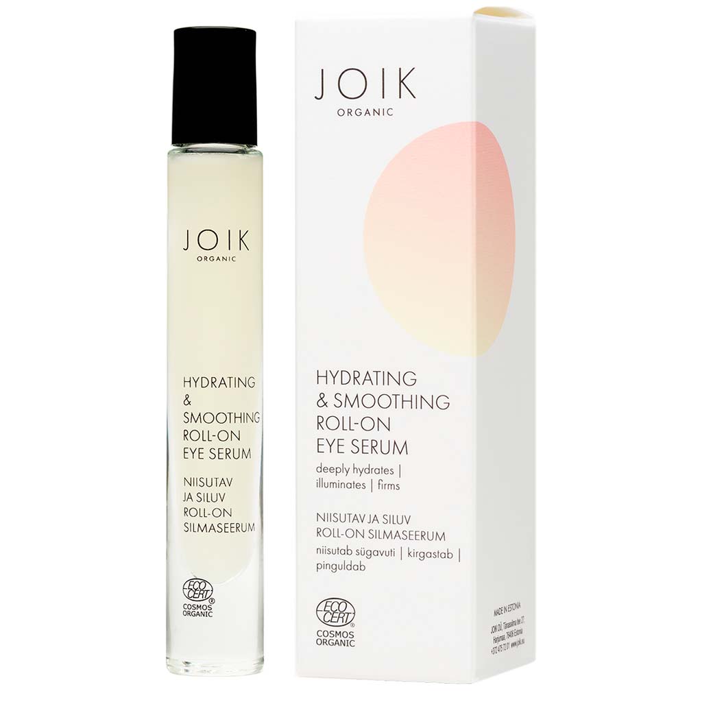 JOIK Organic Hydrating & Smoothing Roll-on Eye Serum Silmänympärysseerumi 10ml