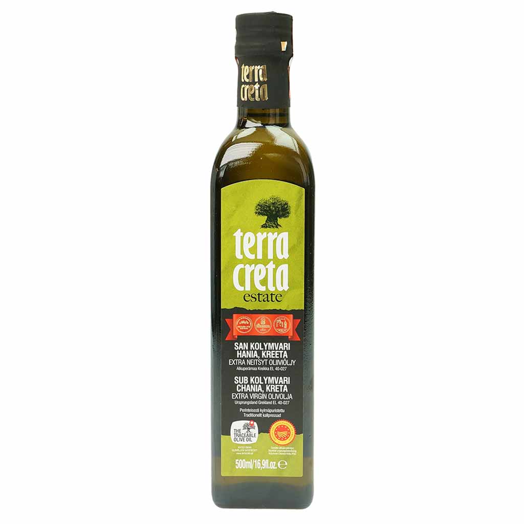 Terra Creta Extra-neitsytoliiviöljy PDO 500ml