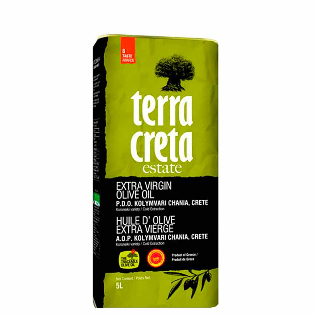 Terra Creta extra-neitsytoliiviöljy PDO 5000ml