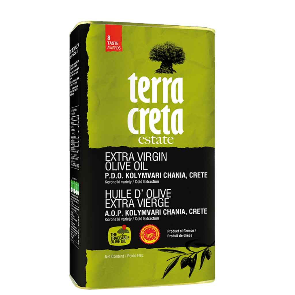 Terra Creta Extra-neitsytoliiviöljy PDO 1000ml