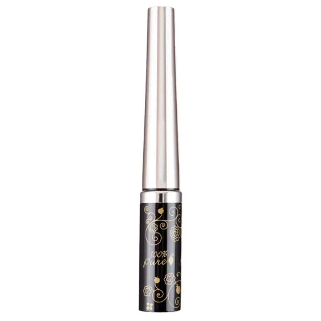 100% Pure Long Last Liquid Eye Liner Blackberry