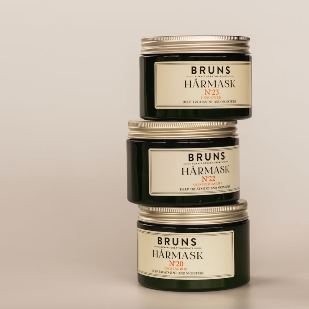 BRUNS Products Nr22 Warm Bergamot Hårmask Bergamotti Hiusnaamio 350ml