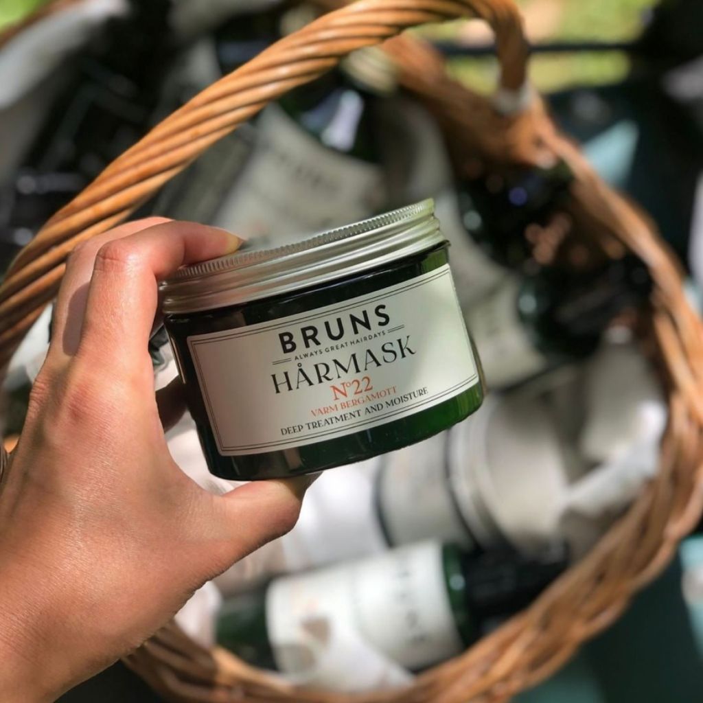 BRUNS Products Nr22 Warm Bergamot Hårmask Bergamotti Hiusnaamio 350ml