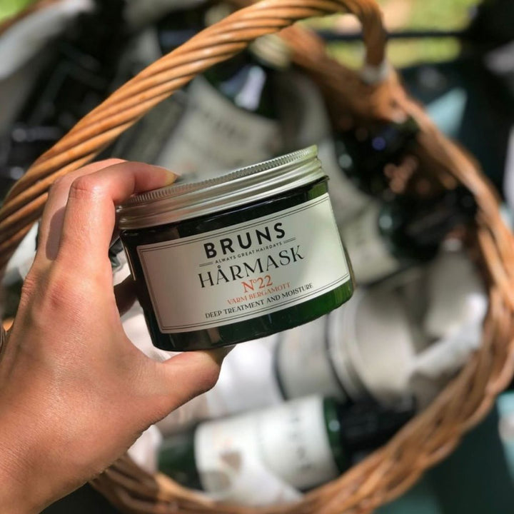 BRUNS Products Nr22 Warm Bergamot Hårmask Bergamotti Hiusnaamio 350ml