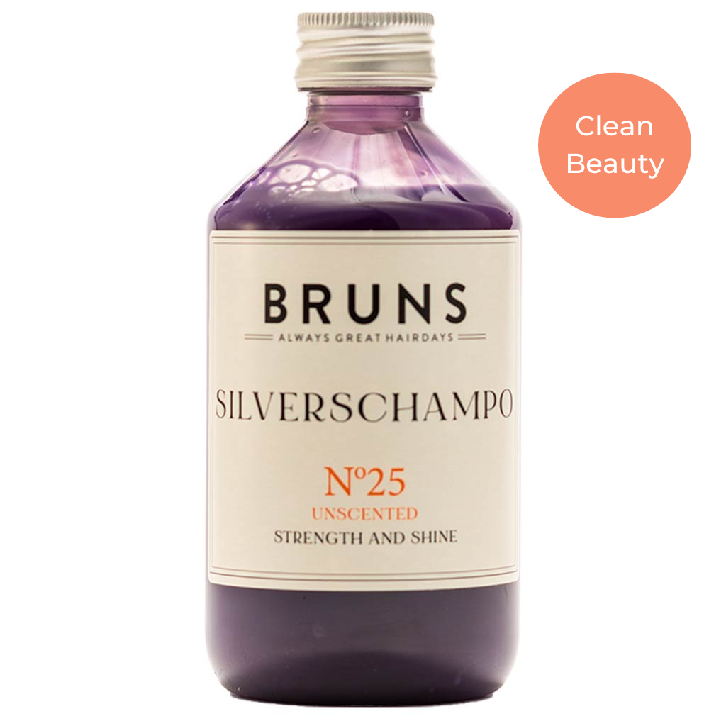 BRUNS Products Nr25 Unscented Blonde Beauty Shampoo Hajusteeton Hopeashampoo 330ml