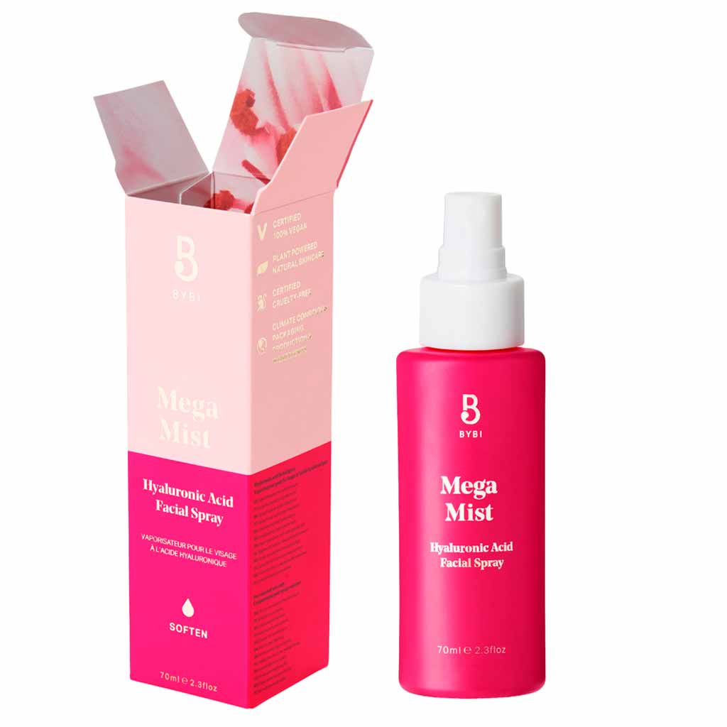 Outlet BYBI Beauty Mega Mist Hyaluronihappo Kasvosuihke 70 ml