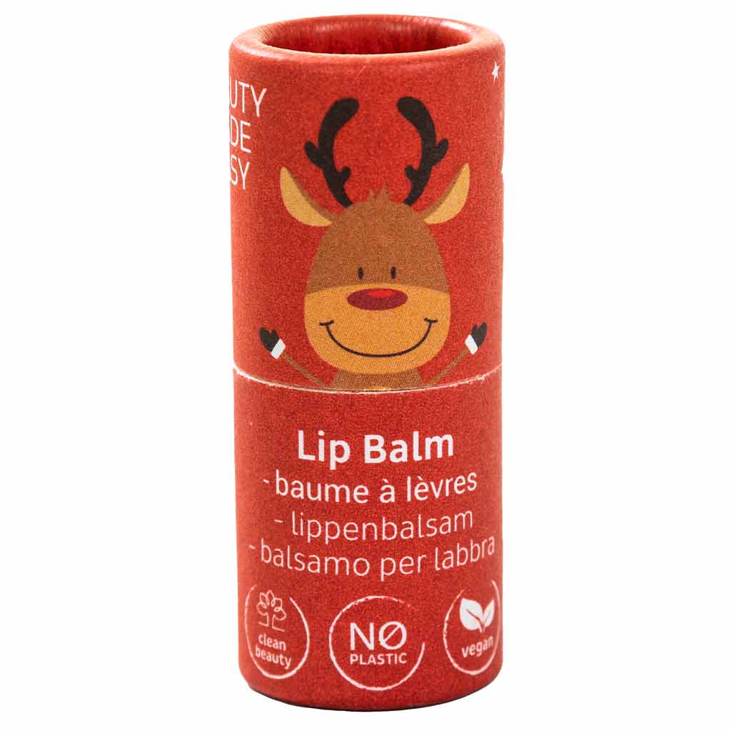 Beauty Made Easy Vegan Paper Tube Lip Balm Huulivoide Happy