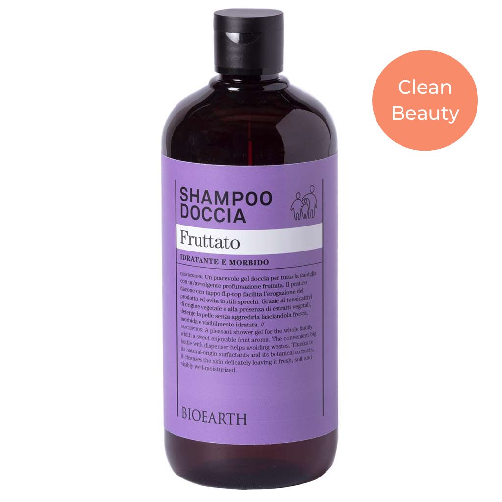 Bioearth Family Shampoo & Suihkugeeli Fruit 500 ml