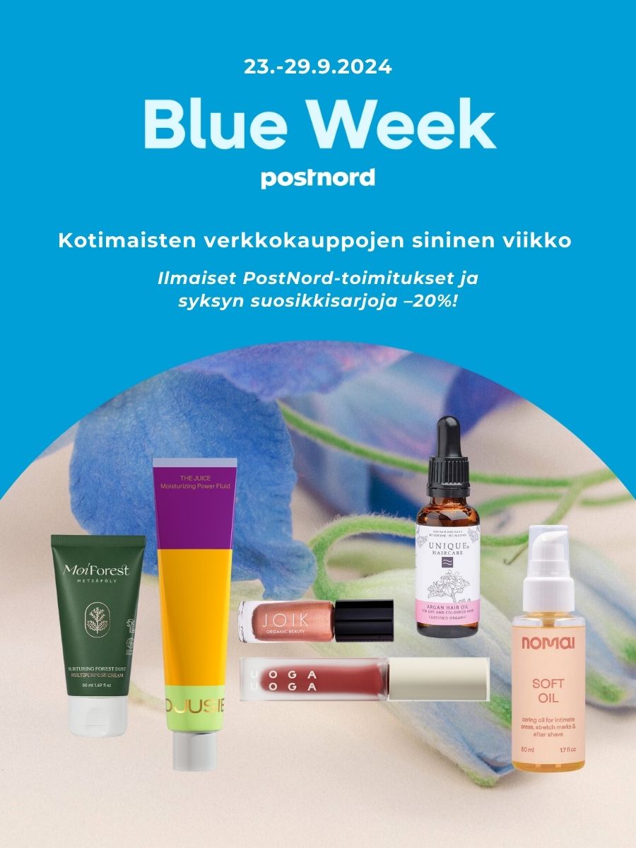 Blue Week. Sign Blue Week – House of Organic