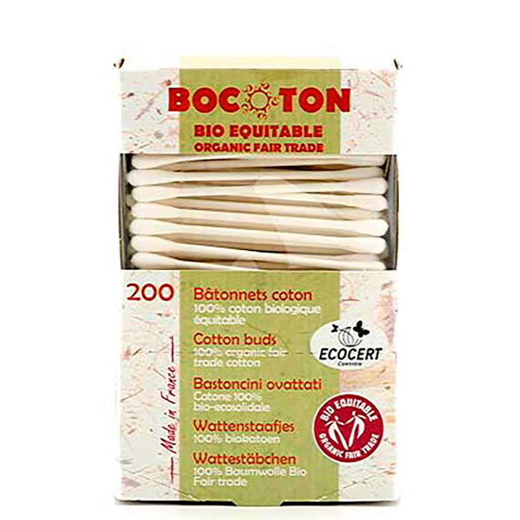 Outlet Bocoton Bio Pumpulipuikot 200kpl