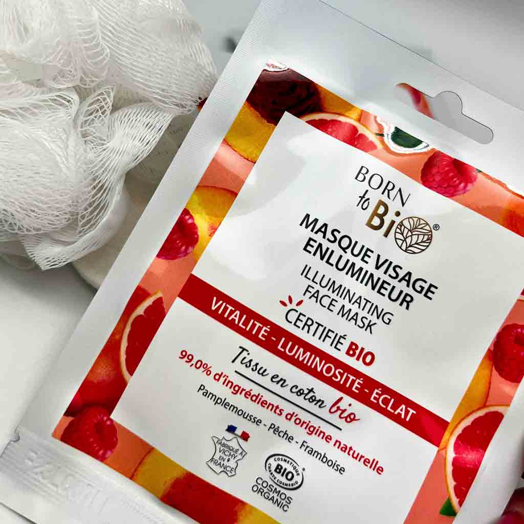 Born to Bio Face Brightening Mask Kirkastava Kangasnaamio 20ml