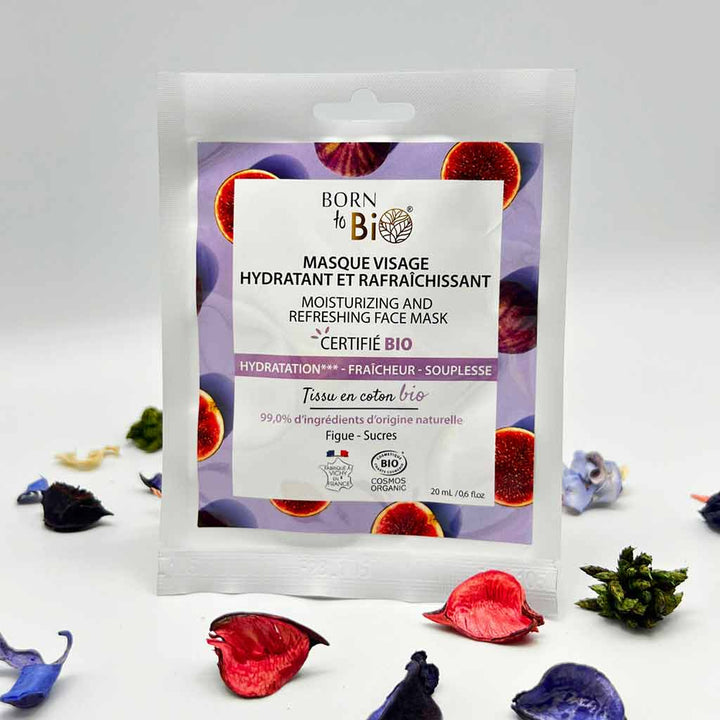 Born to Bio Hydrating and Refreshing Face Mask Kosteuttava Kangasnaamio 20ml