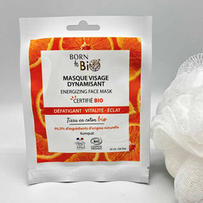 Born to Bio Invigorating Blood Orange Face Mask Elvyttävä Kangasnaamio 20ml