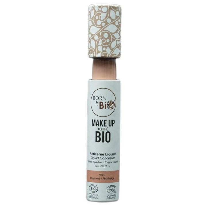 Born to Bio Organic Liquid Concealer - Nestemäinen peitevoide 3ml - Pink Beige