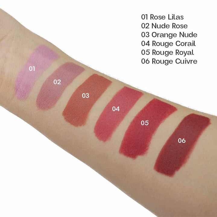 Born to Bio Organic Matt Lipstick  - Mattahuulipuna 3,5g - Rouge Royal