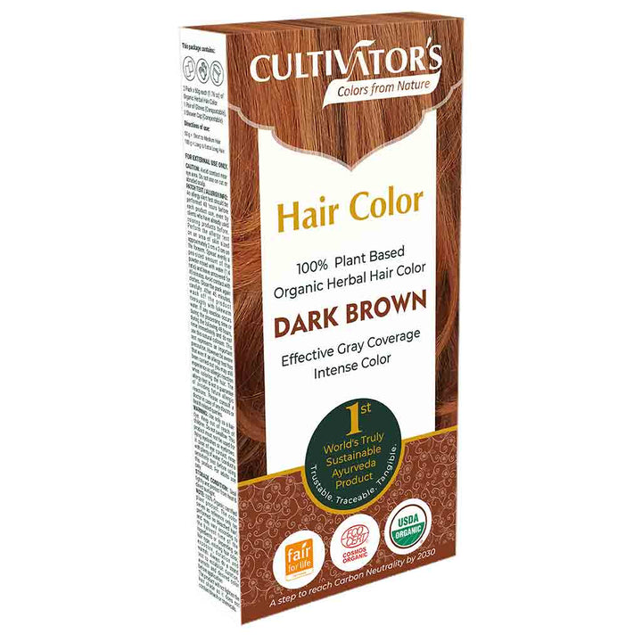 Cultivator`s hiusväri Dark Brown