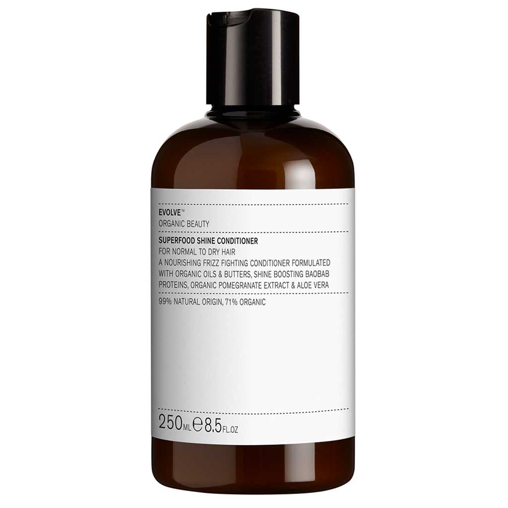 Outlet Evolve Organic Beauty Superfood Shine Hoitoaine 250ml