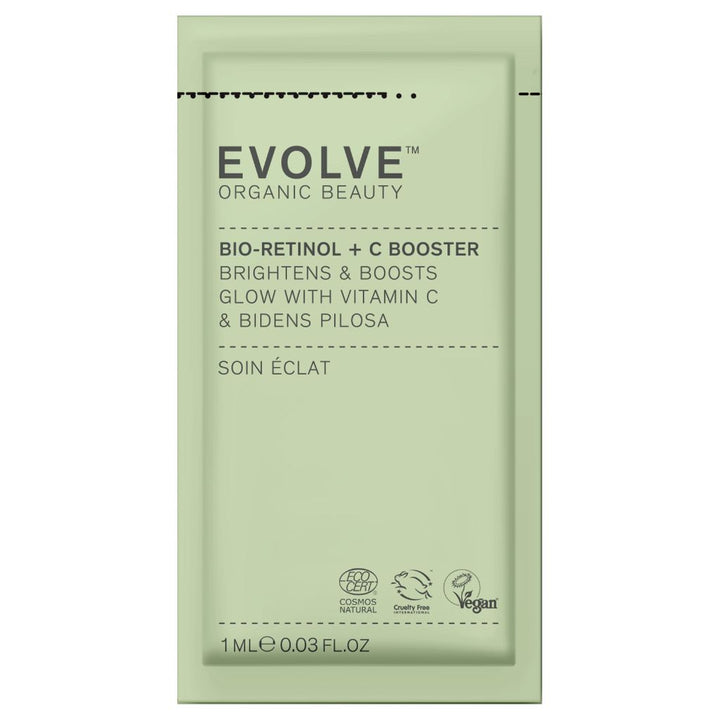Evolve Organic Beauty Bio-Retinol + C Booster 1ml Näyte