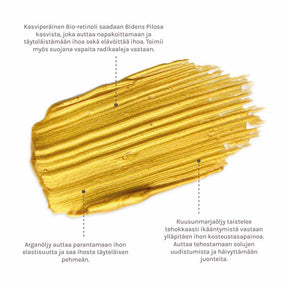 Evolve Organic Beauty Bio-Retinol Gold Mask Kasvonaamio Matkakoko 30ml