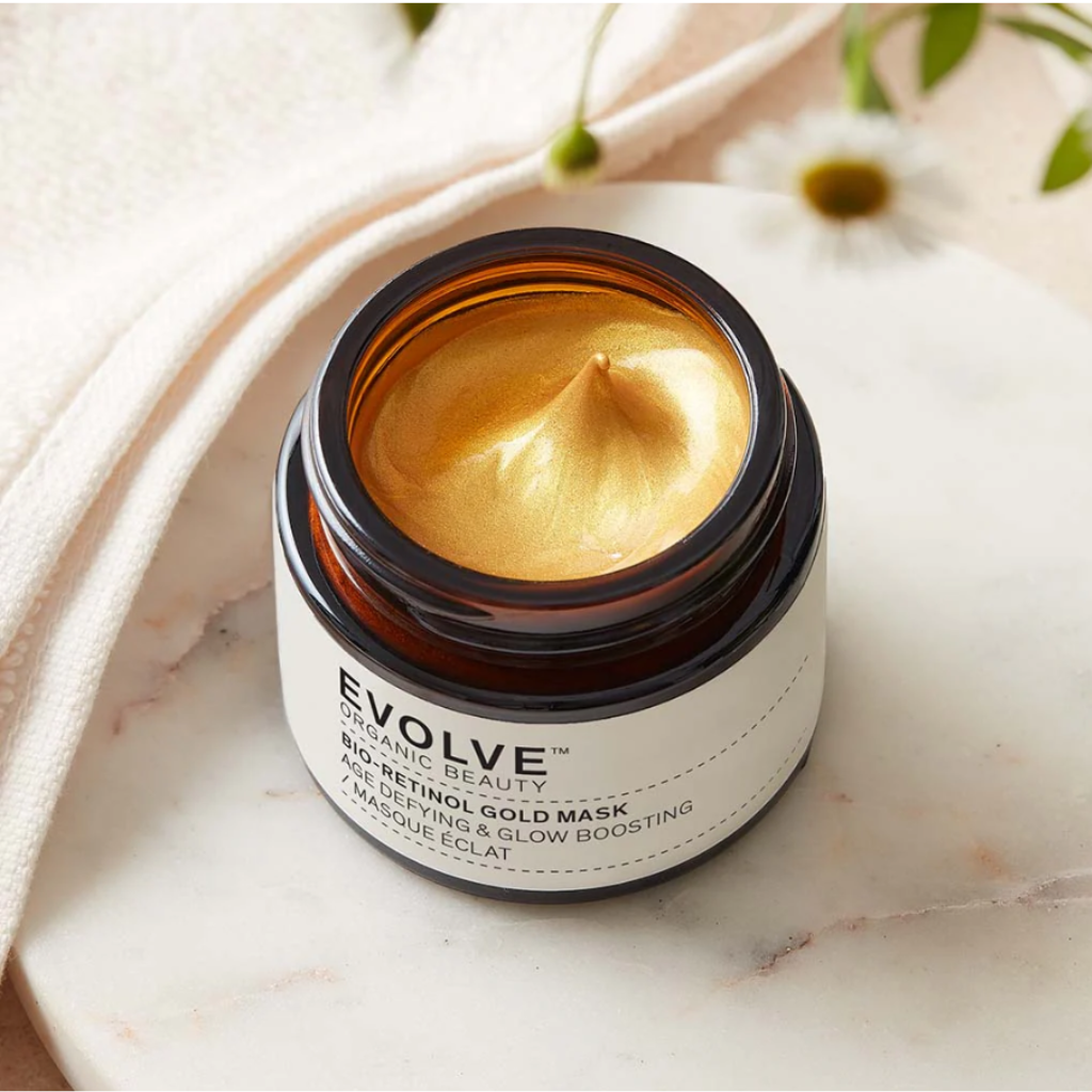 Evolve Organic Beauty Bio-Retinol Gold Mask Kasvonaamio 60ml