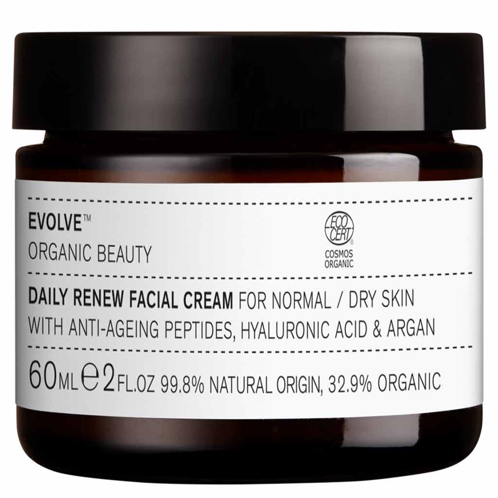 Outlet Evolve Organic Beauty Daily Renew Facial Cream Uudistava kasvovoide 60 ml