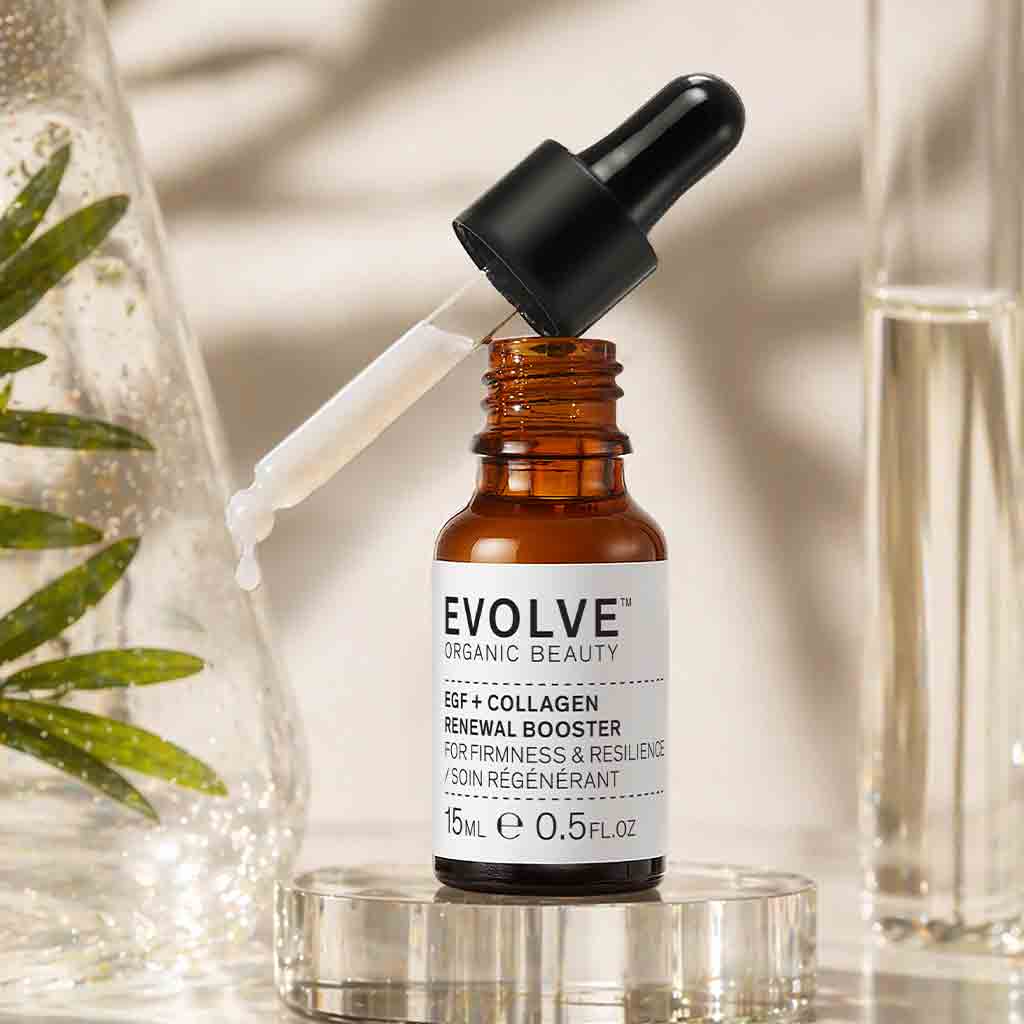 Evolve Organic Beauty EGF + Collagen Renewal Booster 15ml